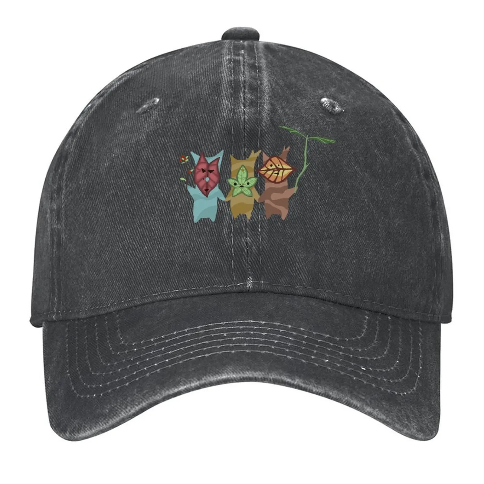 bone-de-beisebol-tres-smol-korok-caras-chapeus-de-inverno-para-homens-chapeu-de-anime-de-golfe-aniversario-feminino-e-masculino