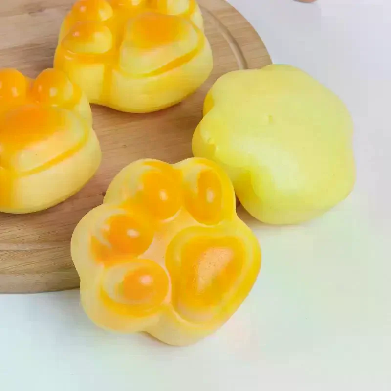 Cat Paw  Anti-Stress Toy Slow Rebound Elastic Soft Squeeze Fidget Cute for Office Desk Decor Gift