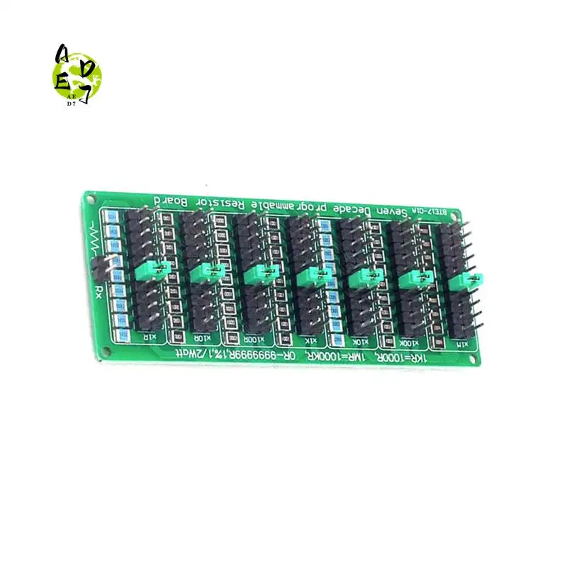 AED7-Programmable Eight Decade Resistor Board Step Accuracy 1/2 W SMD Resistance Module
