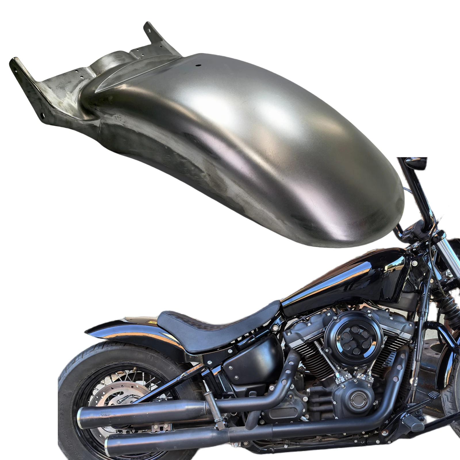 Parafango Posteriore per Moto Harley Softail Fat Bob Street Bob Low Rider 2018-2025