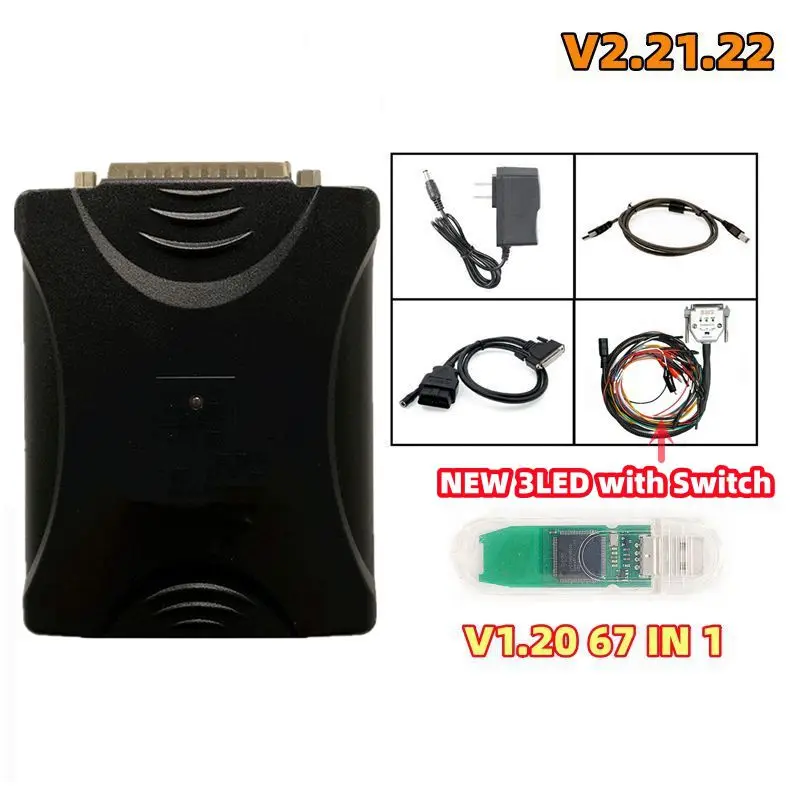 New OBD2 ECU Read&Write BENCH/FLASH Programmer Tool for Toyota/Lexus SM2 Pro V2.21.22 J2534 VCI 67Protocols Support 12V/24V