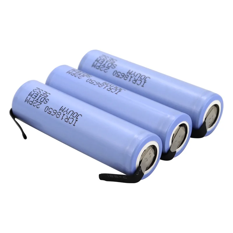 2200mAh 3.7V High Current Powerful Lithium 18650 Battery Rechargeable Battery ICR18650 22P M 30A Discharge Power Cell