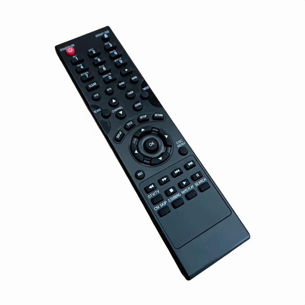 Zamiennik nowy pilot pasuje do Magnavox DVD DVDR magnetowid Combo Recorder NB552 NB553 NB555 NB555UD NB553UD ZV420MW8 SV08R242