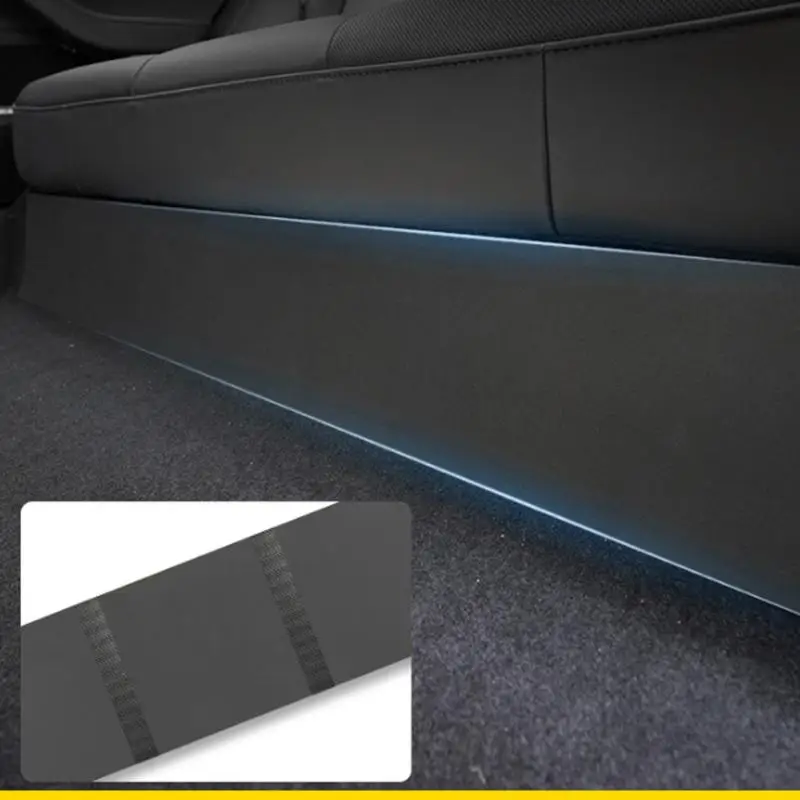 SZCH Car Slide Rails Protector TPE For 3/Y Under Corner Guard Flocking