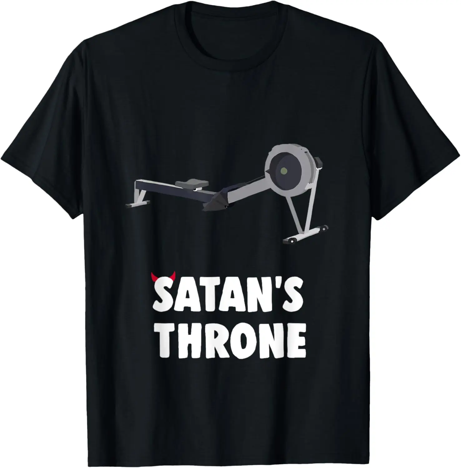 Funny Rowing T-shirt Satan's Throne Fun Crew Gift T-Shirt