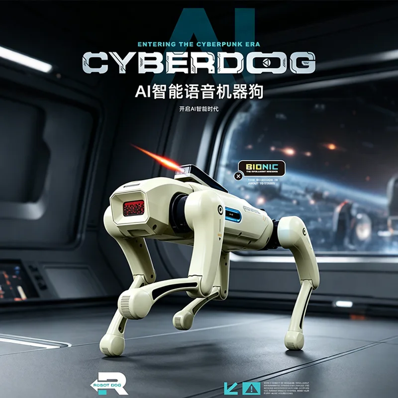 Cocol Intelligent Eight Wheel Remote Control Robot Dog Ai Bionic Light Music Dancing Long Battery Life Wireless Holiday Gift
