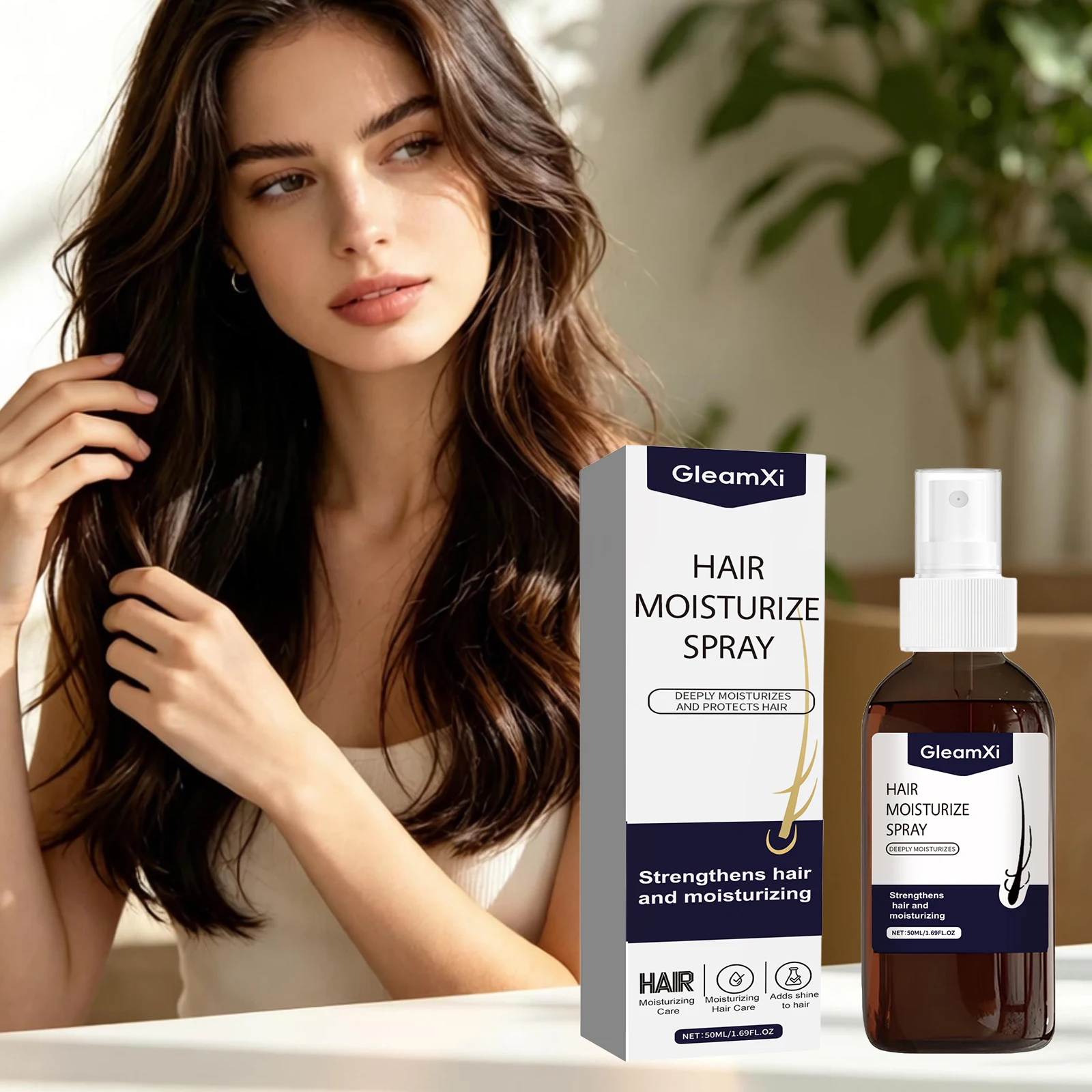 Hair Moisturize Spray Thinning Strengthen Roots Oil Control Hair Growth Spray Improve Split Ends Volumising Nourishing Hair Care