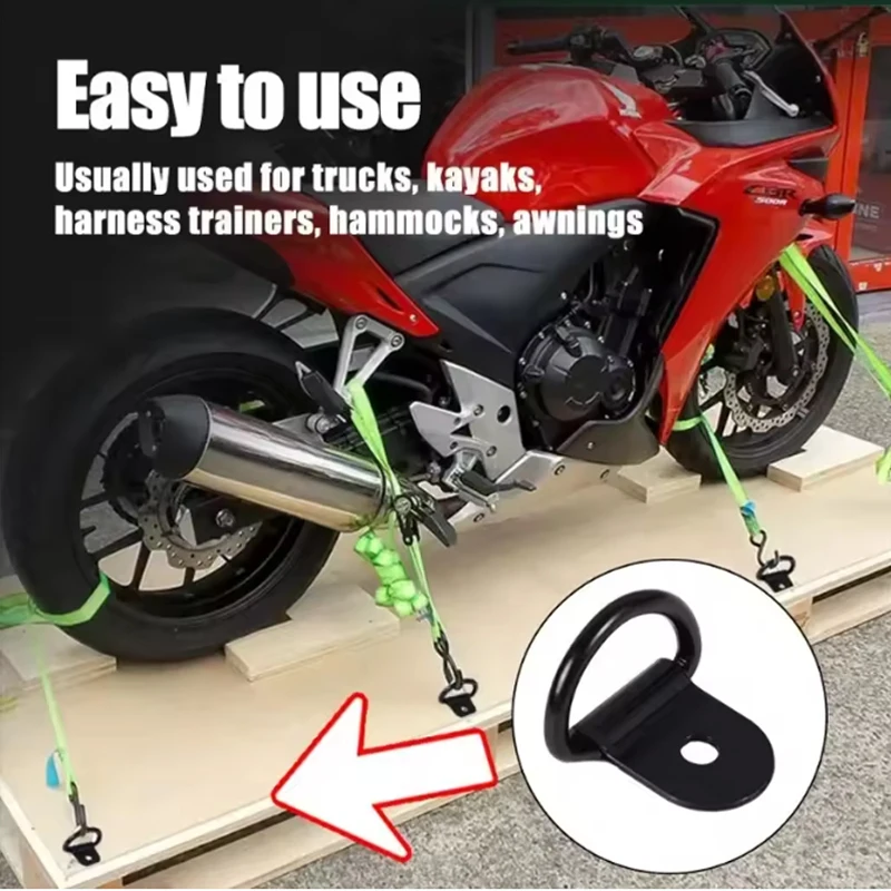 10 個ステンレス鋼 D 字型アンカーリング多機能コンパートメント肥厚フック車ボート貨物トレーラーカーアクセサリー