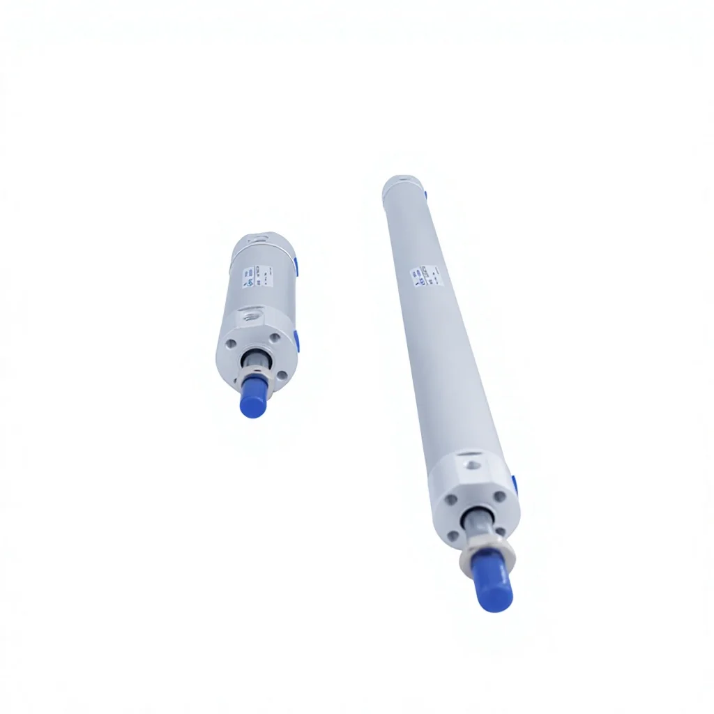 GOGOATC Round Cylinder 40mm Bore 25/50/75/100/125/150mm Stroke CG1BN Rubber Bumper / CG1BA air Cushion Telescopic air Cylinder