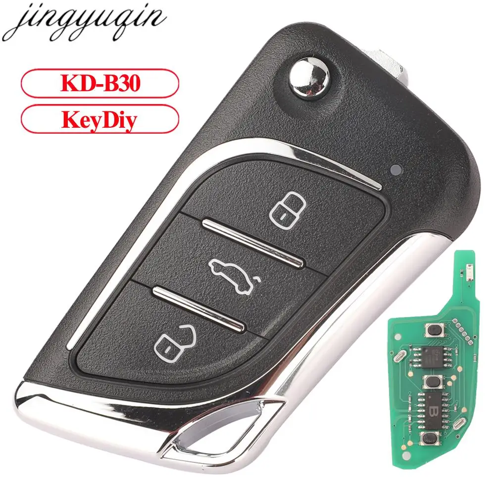 Jingyuqin B30 KEYDIY B Series For KD900/URG200/KD MINI/KD-X2 Master Universal 3 Buttons Remote Control Smart Car Key