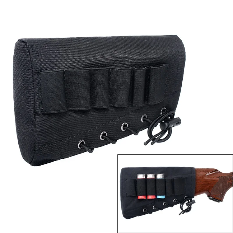 Tático molle caça cartucho cinto airsoft tático 6 tiros 12 20 calibre tiro arma escudo bandolier calibre munição bolsa