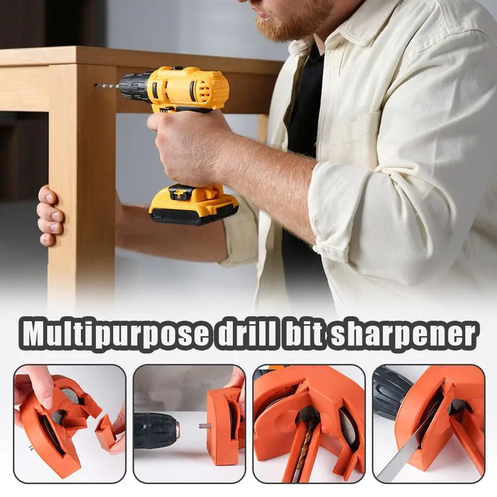 

multi Drill Bit Sharpener Portable Twist Drill Grinder 2 16mm Universal Grinding Tool Electric Drill Grinding Machine Sharpener