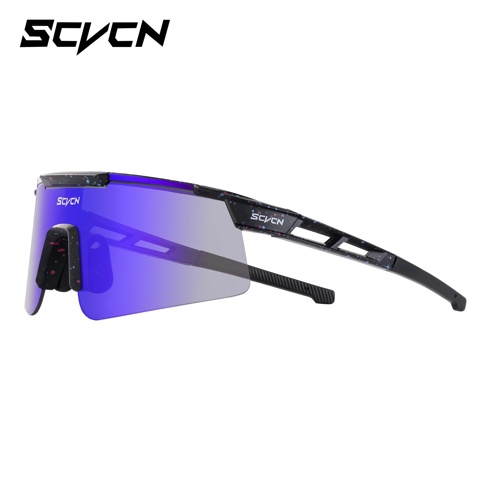 SCVCN Sunglasses Sports Glasses Outdoor Cycling Men Driving Bike Glasses Mountain Climbing Women Bicycle Cycling UV400 Goggles
