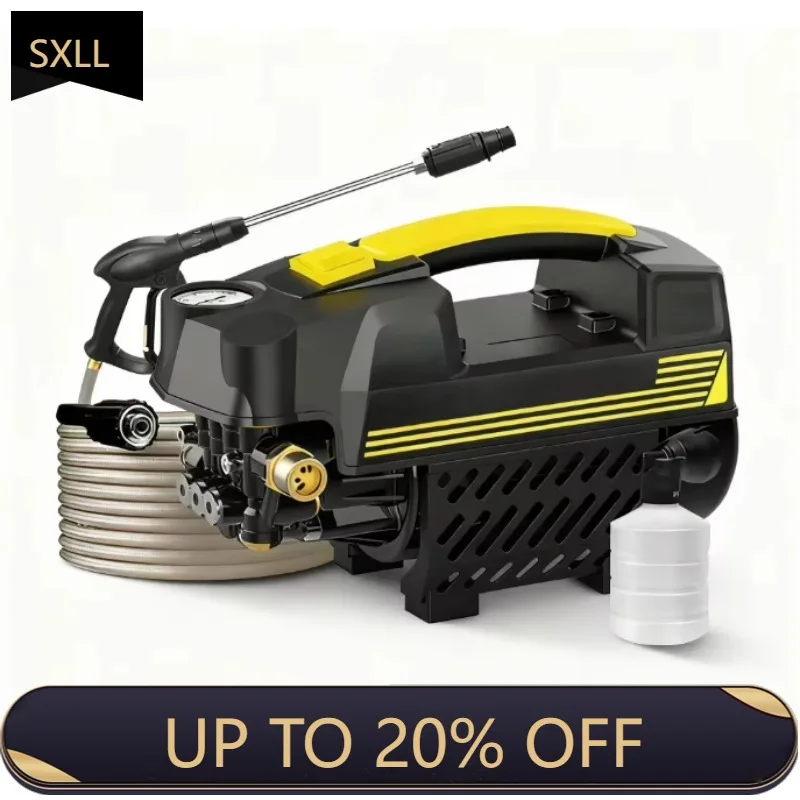 

SXLL Car cleaner 220V household high pressure car washer, high power portable water gun cleaner, with car wash pump