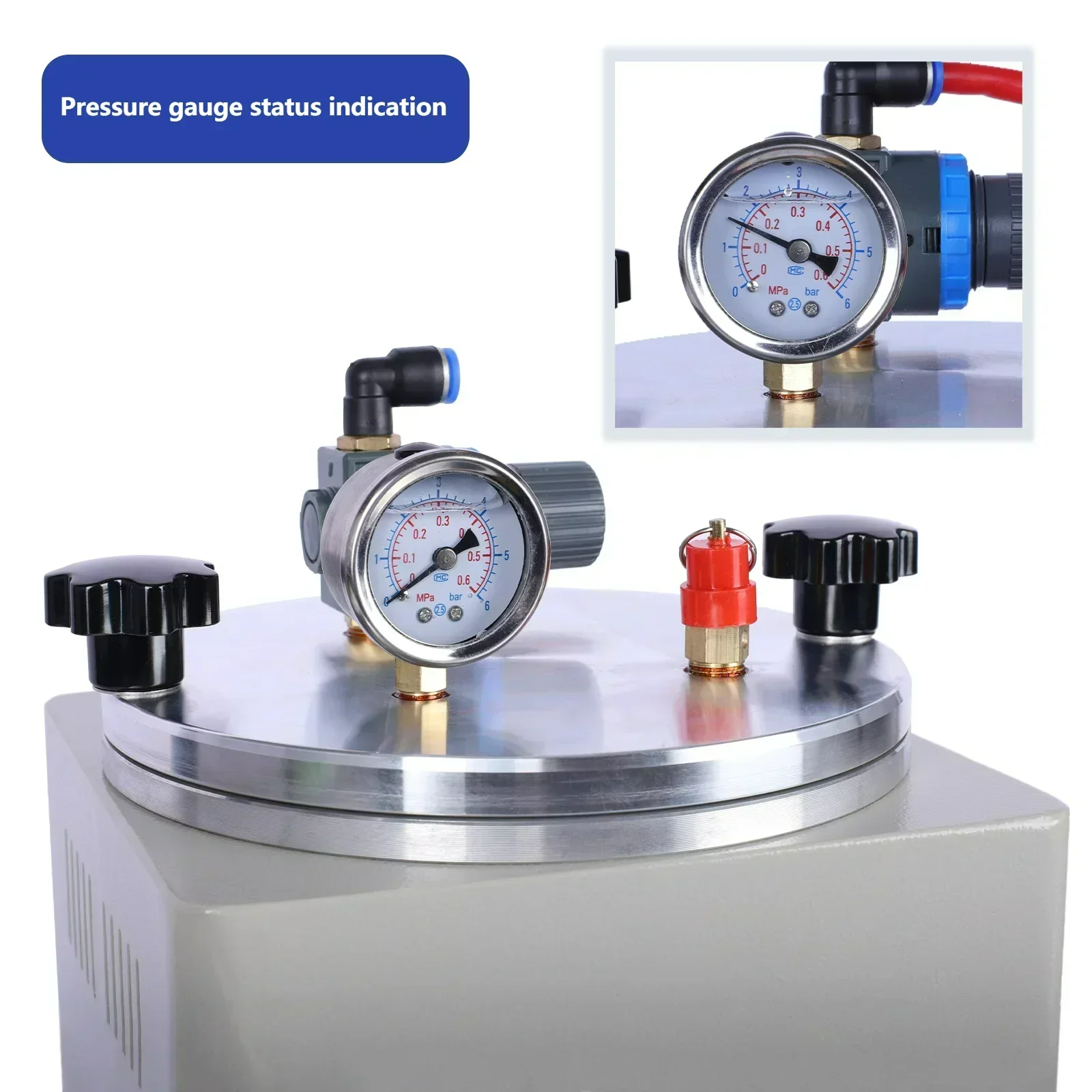 PHYHOO Pump Wax Injector Jewelry Injection & Casting Machine for Jewellery Equipment Wax Melting Mold Making Golds Machine