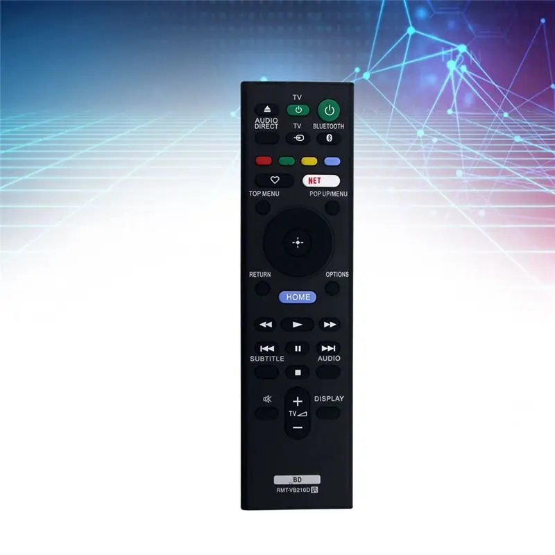AEE7-Replace RMT-VB210D Remote Control For Sony BD Blu-Ray TV Player RMTVB210D
