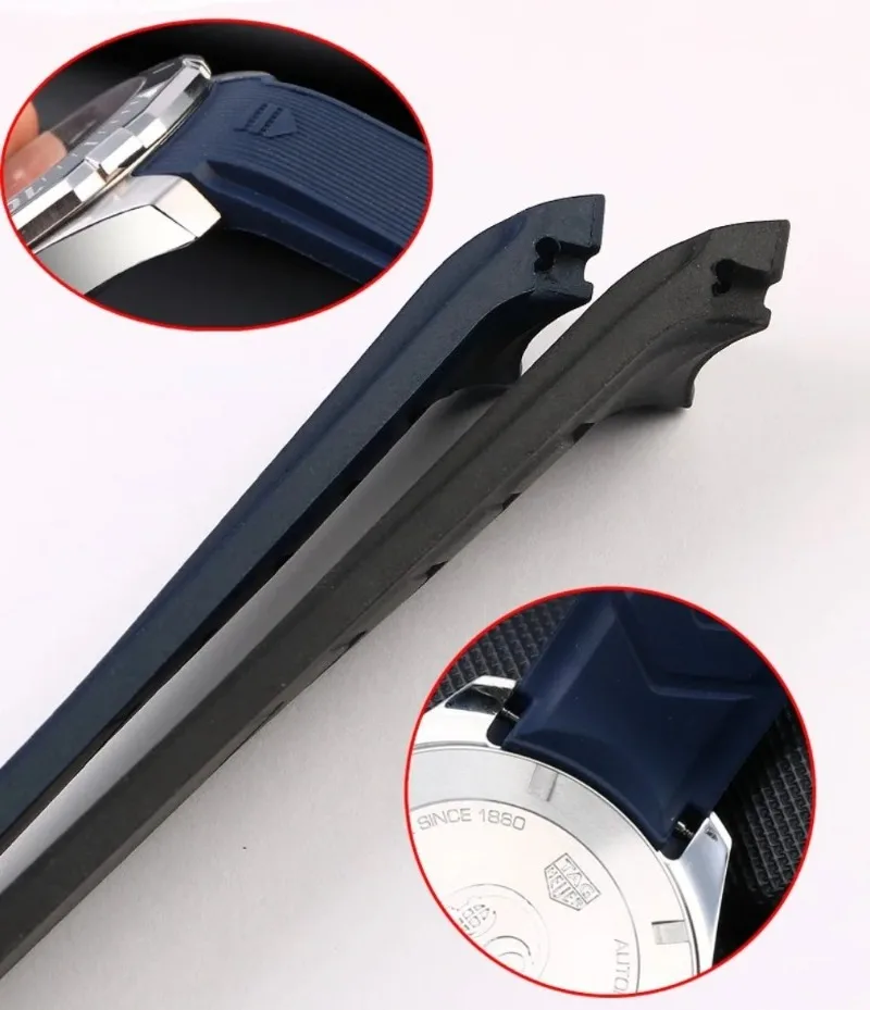 20mm 22mm ラバーストラップ、タグ・ホイヤー コンセプト F1 シリコン レーシング アクアレーサー 300 TAG カレラ アーク ラバーストラップに最適