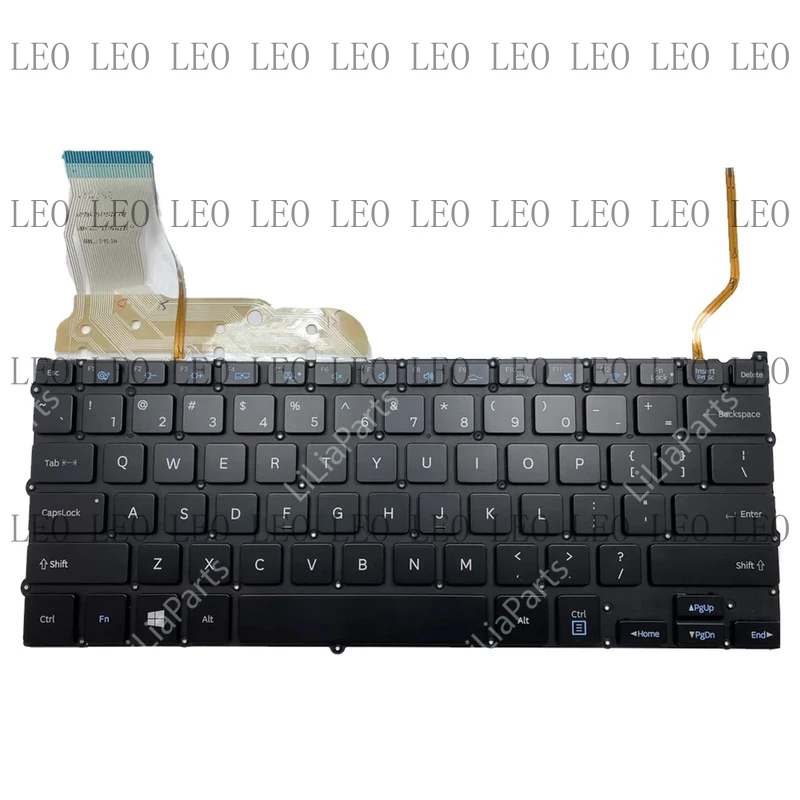 WW  for Samsung NP940X3G Keyboard Backlit NP940X3F 940X3G 940X3F NP940X3K Laptop