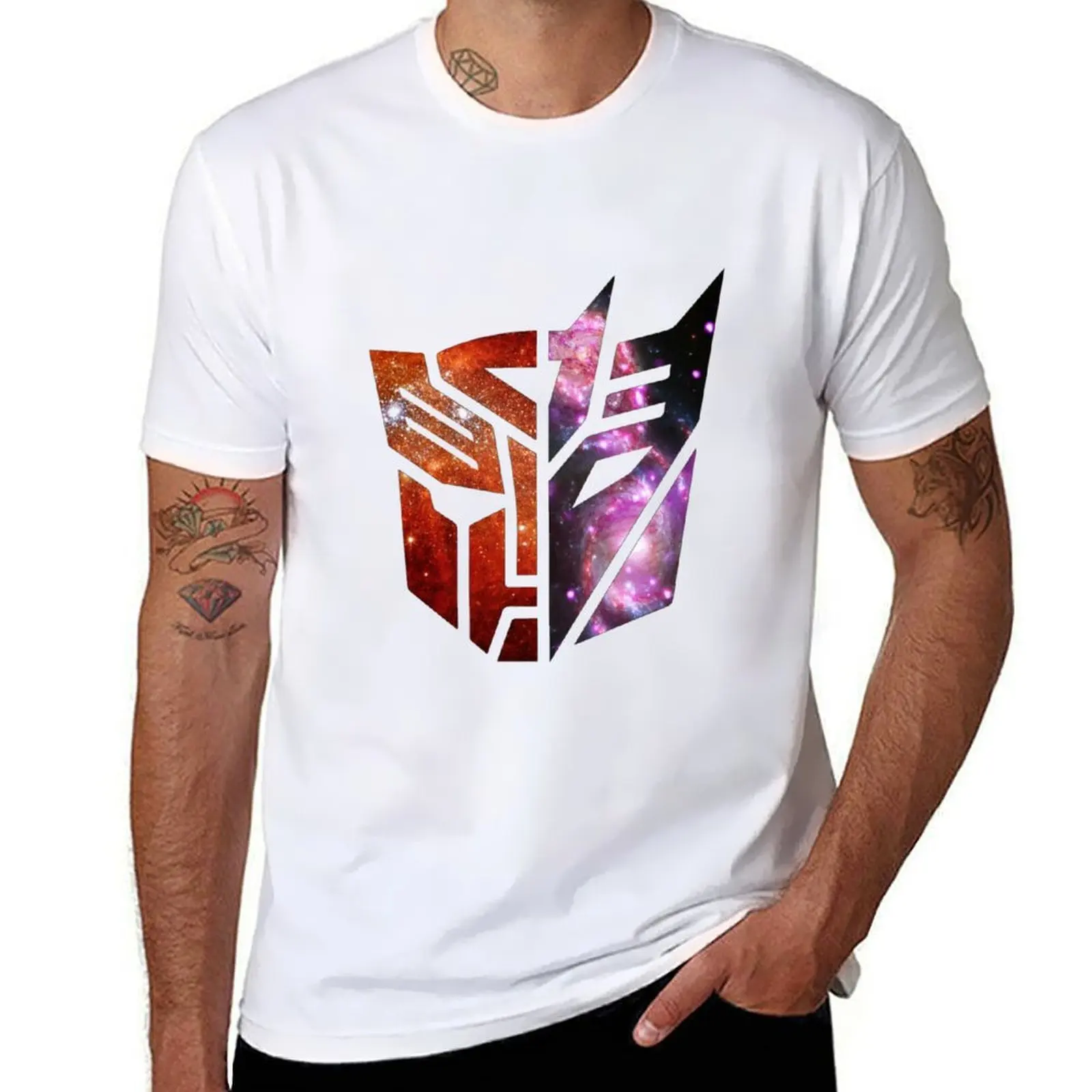 

Mixed Stars T-Shirt t shirts for man slim fit man t shirt cotton high quality T-Shirt