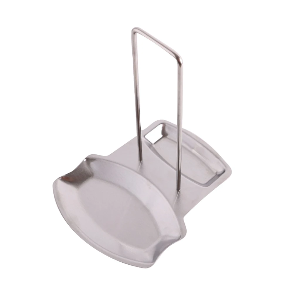 

Stainless Steel Kitchen Drying Rack Pot Cover Holder Detachable Design Simple Professional Appearance Fits Home Hotel