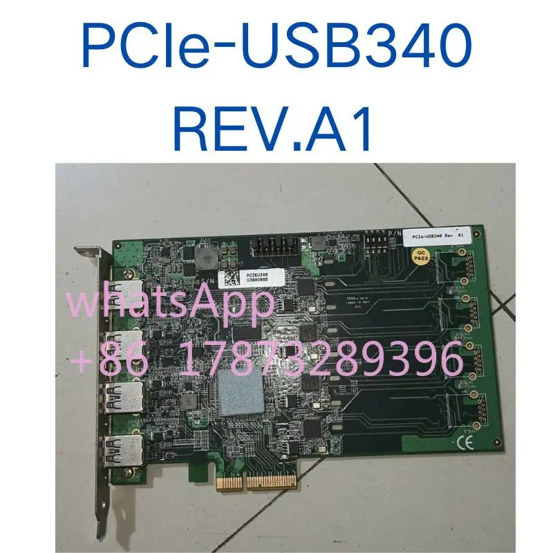 

Б/у PCIE-USB340 REV.A1 Карта сбора видеоизображения протестирована Функция ОК неповрежденная