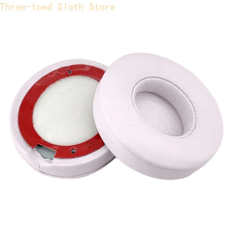 1 Paar Ohrpolster Protein Leder Ohrpolster Ohrpolster Abdeckung Memory Foam Ohrenschützer für Solo4 Headsets E74A – Detail 5