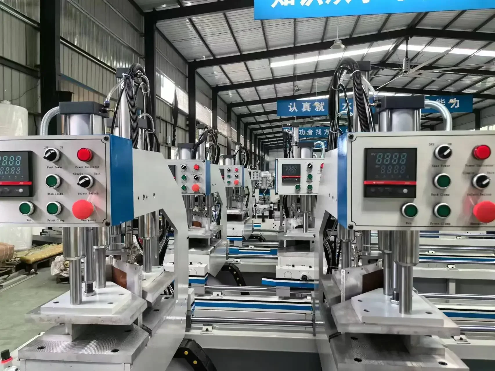 CML   New Automatic Punching Machine Aluminum Profiles Key Components including Motor Pump Bearing PLC Engine Gearbox Gear Farm