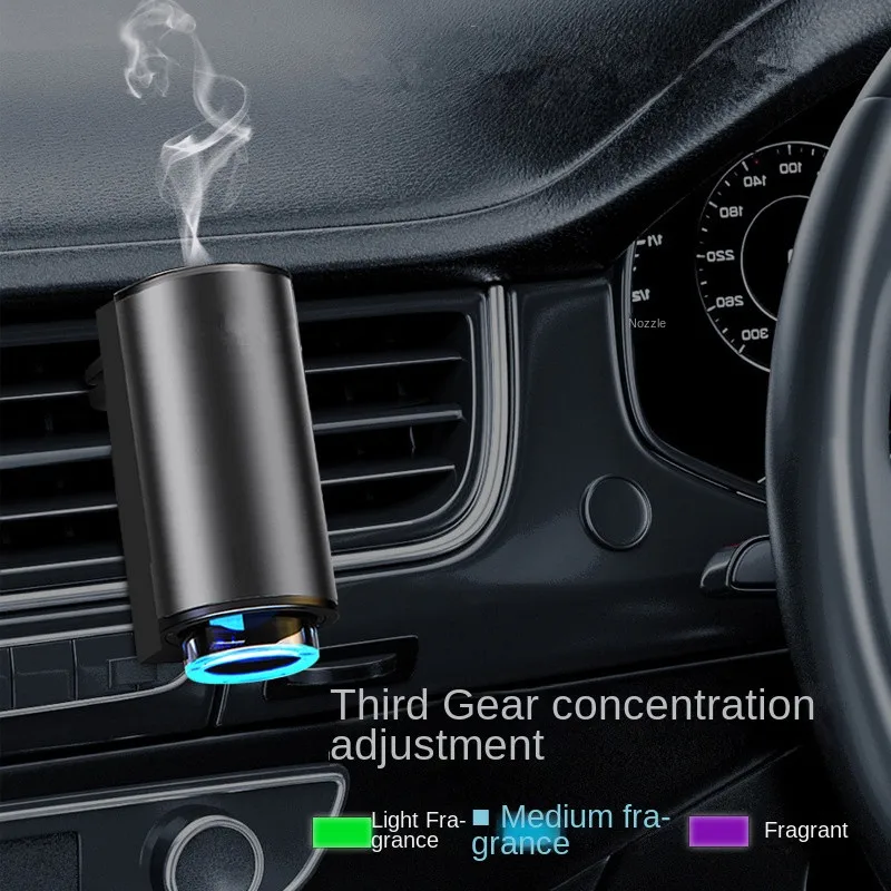 

Rechargeable Car Diffuser Aromatherapy Machine Car Diffuser Fragrance Essential Oil Diffuser Aroma Machine With White Tee Oil