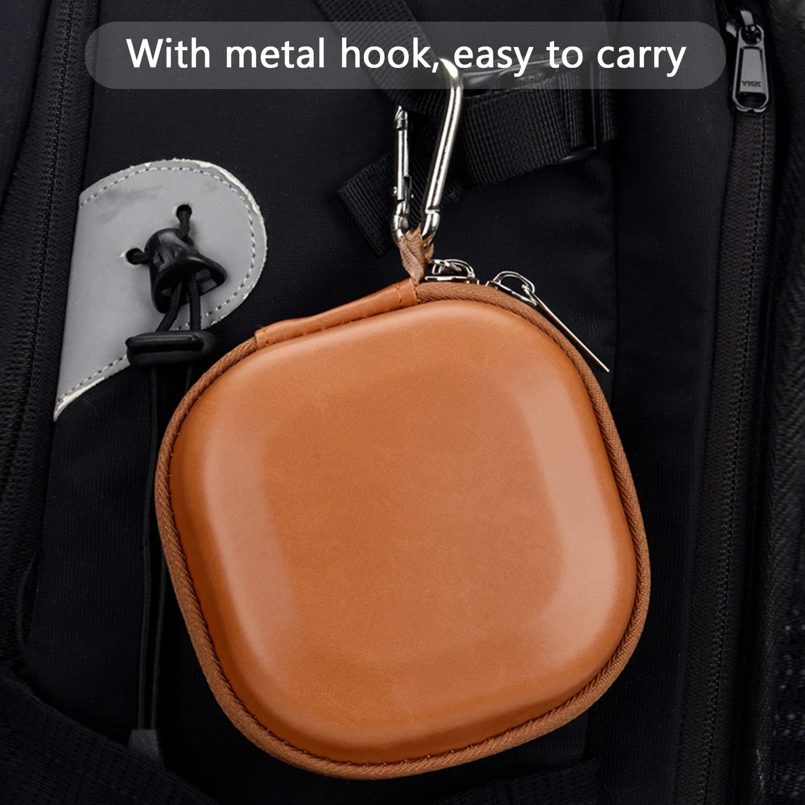PU Leather Protective Bag Dust-Proof Carrying Punch Holds 5PCS up PRO TANLE Filter Hard Storage Case to 82mm Filters for UV CPL