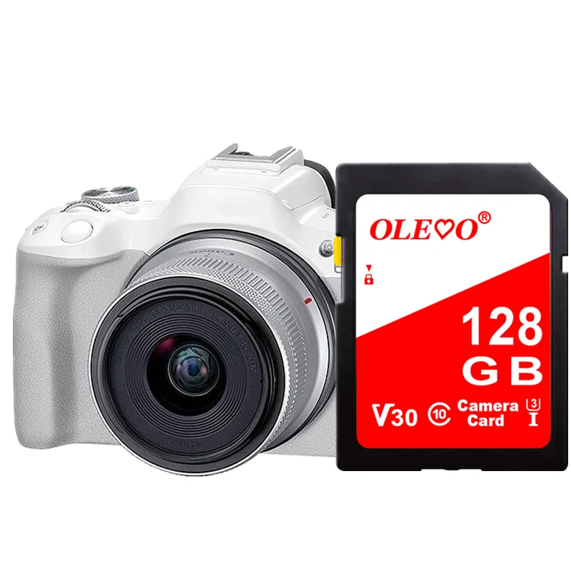 High Speed SD Card 128GB A1 for Camera Memory Card 64GB U1 SD Card V30 SD Card 32GB Memory SDCard C10 for 1080P Video