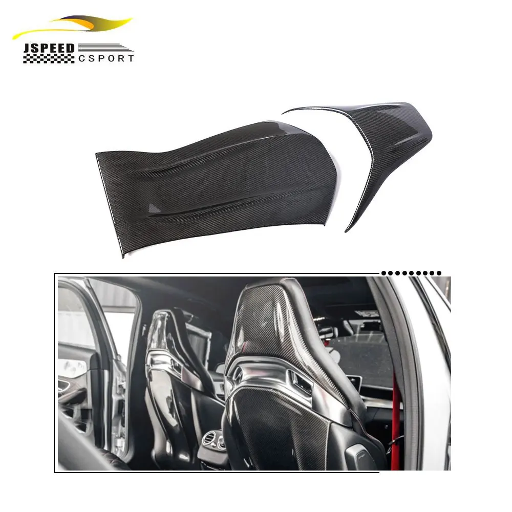 

Подходит для A35, A45, C43, C63, AMG S, CLA35, AMG 2D, 4D, спинки сидений W205 из углеродного волокна, Подходит для Mercedes-Benz 201.