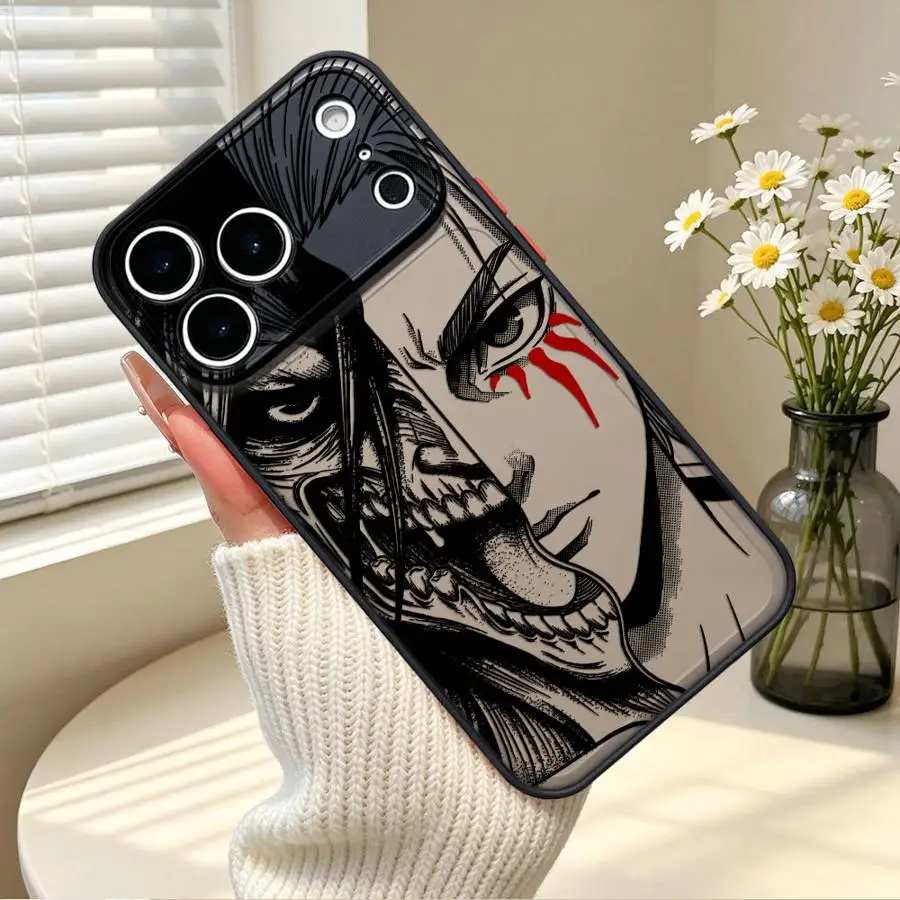 A-Attack On T-Titan Cool Case for iPhone 17 Pro Max 14 XS XR Air 17e 15 16 Plus 11 13 Mini 7 8 SE 12 Funda Back Phone Cover