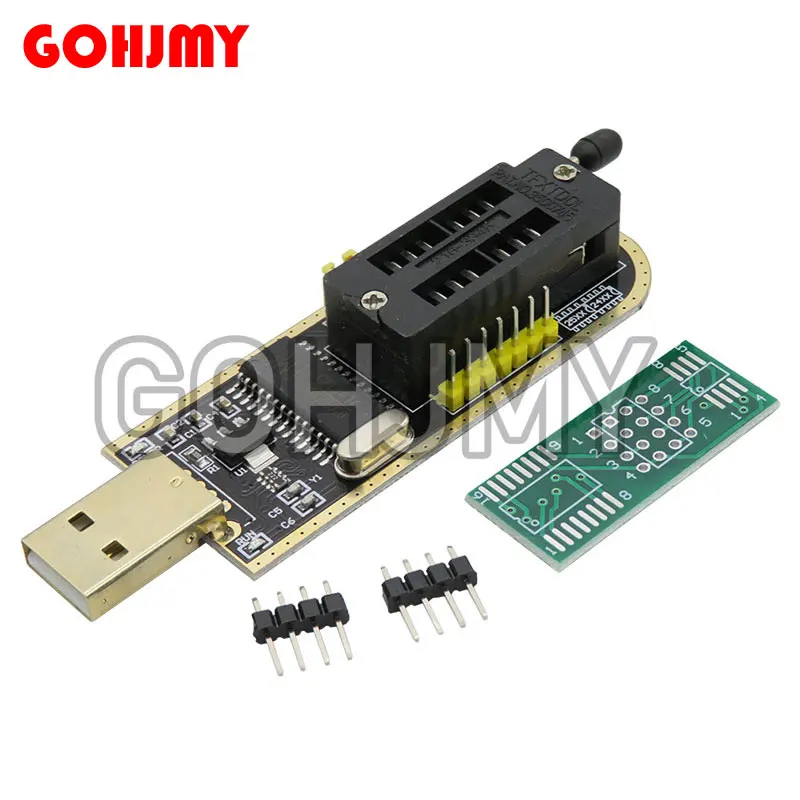 1pcs ch341a 24 25 Serie eeprom Flash Bios USB Programmierer Modul sop16 soic16 Testclip für 25 Serie rt809f tl866cs tl866a