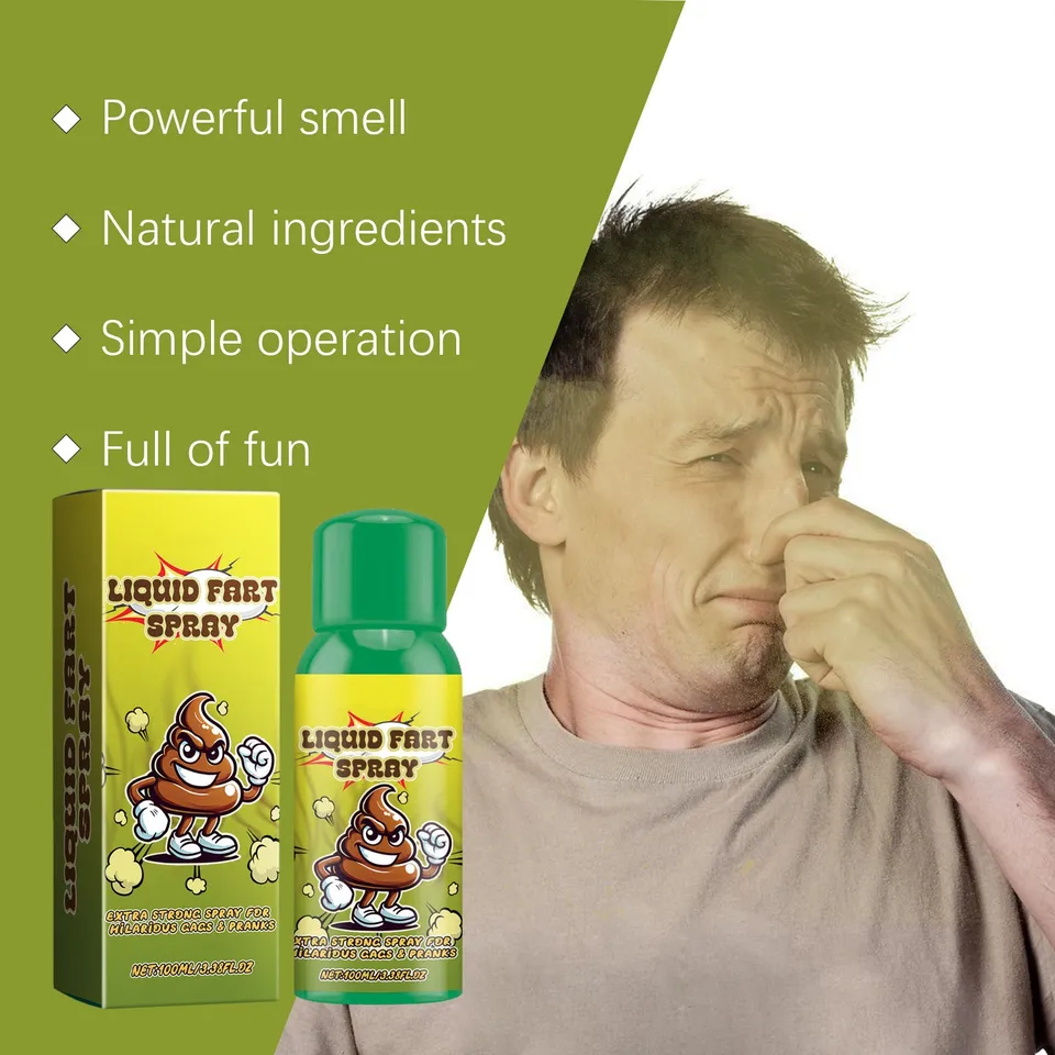 Spray De Pedo Apestoso – Juguete Broma De Olor Para Adultos | Ideal Para Fiestas, Oficina O El Día De Los Inocentes