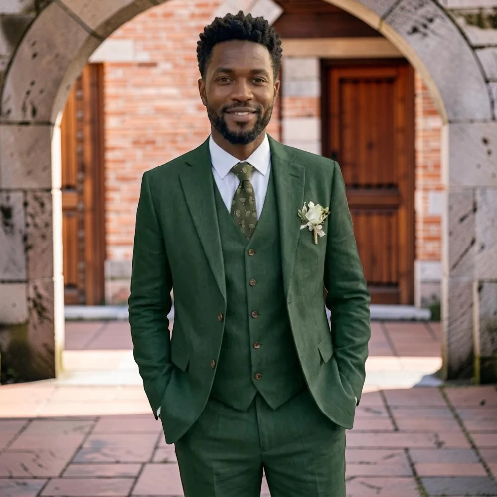 Men Linen Formal Wear - Abiti da Uomo in Lino con