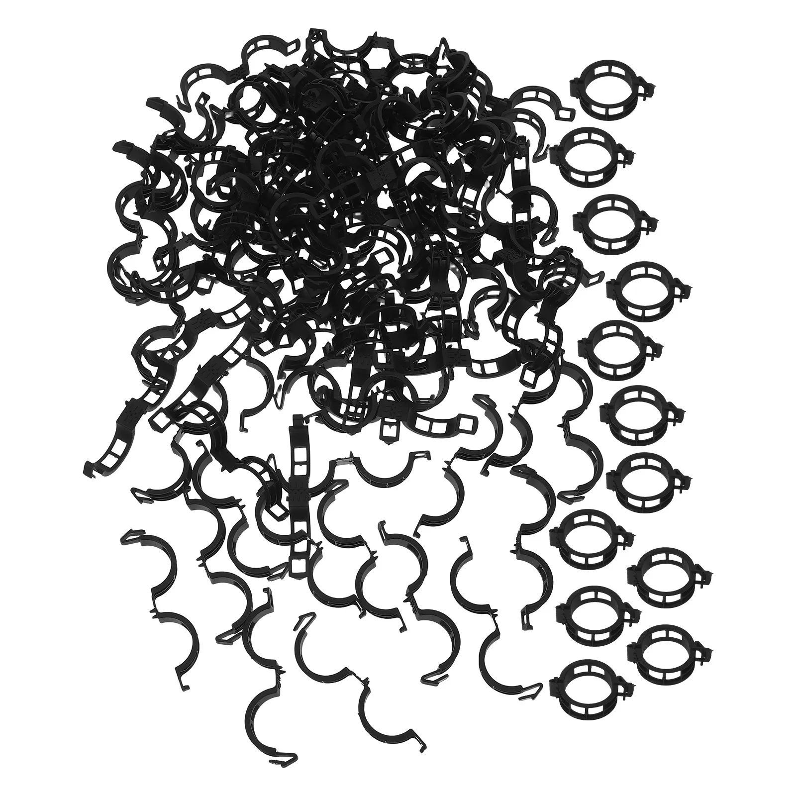Clips for Holding Stems Invisible Vines Hook Garden Climbing Plants Bending Flower Tie Connector Black Tomatoes