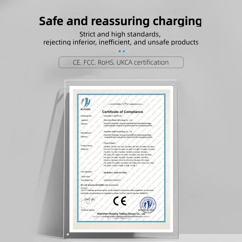 شاحن محول طاقة على شكل MagSafe بقدرة 60 وات، بديل لجهاز MacBook Air/Pro A1278 A1181 A1184 والمزيد من الموديلات، معتمد من CE FCC.