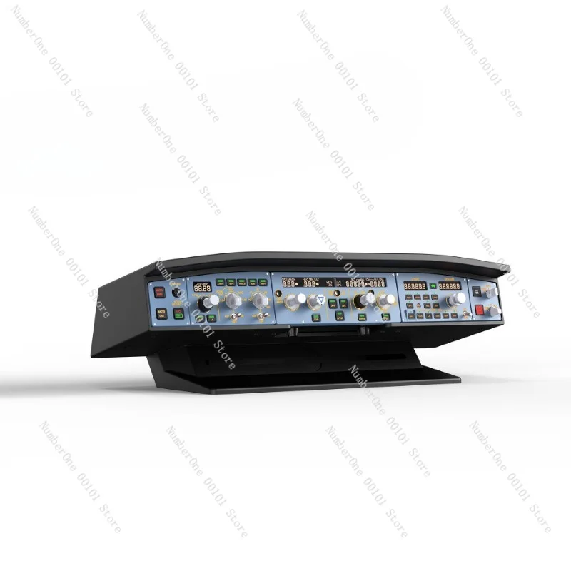 A320 Glareshield Combo CUBE Flight Control Panel FCU EFIS RMP All-in-one Flight Simulator USB Hardware for MSFS XP12 P3D