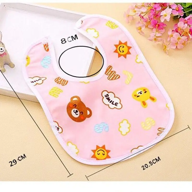 15pcs/Lot Toddler Baby Boys Girls Waterproof Feeding Clothes Newborn Clothing Accessories Bibs