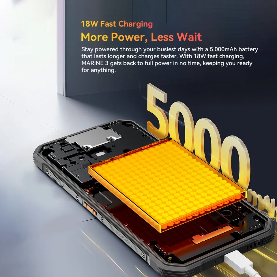 Global version Blackview OSCAL Marine 3 Rugged Smartphone Android