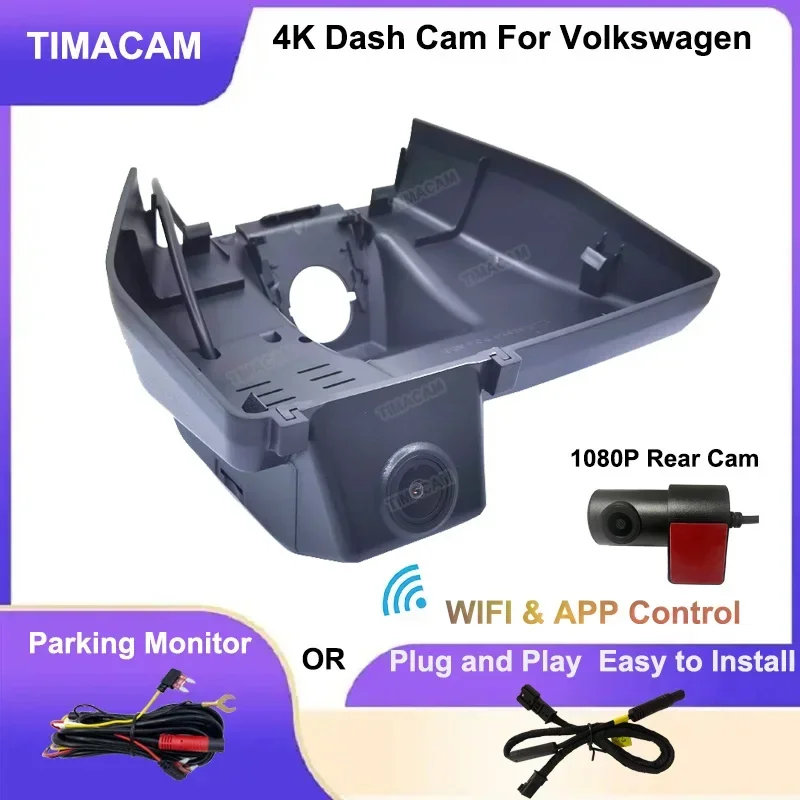 

New UHD 4K 2160P Wifi Dedicated Dash Cam Car Dvr For Volkswagen VW id3 For Volkswagen VW id 3 2020 2021 2022 2023 Video Recorder