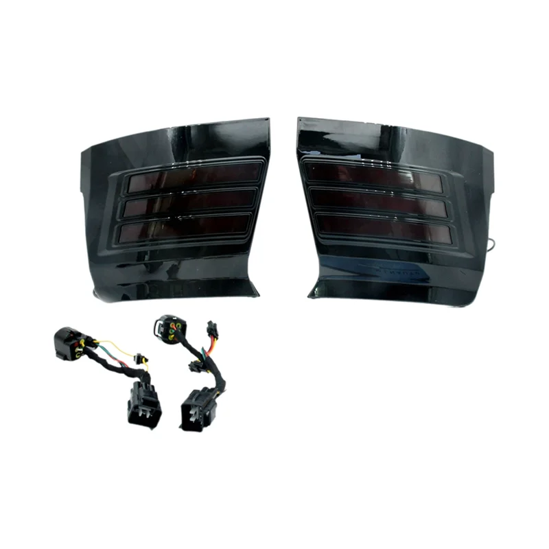 

Светодиодный фонарь заднего бампера для Toyota Land Cruiser 250 Prado LC250 2024 2025, автомобильный задний стоп-сигнал, черный-A28K