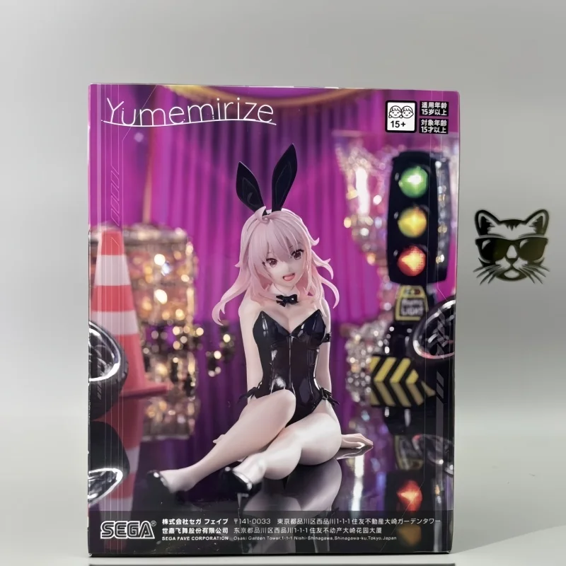 Oryginalna figurka SEGA Yumemirize Highspeed Etoile Rindou Rin w wersji Bunny. Figurka akcji Anime Kolekcjonerska Seria Model Postać zabawka