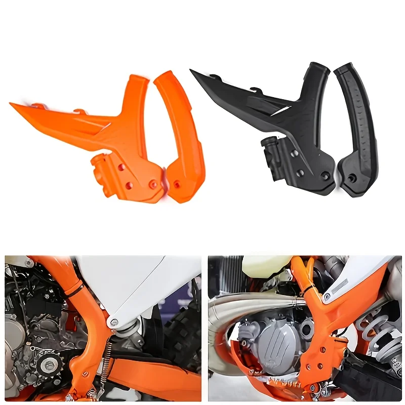 Osłony ramy motocykla, lewa i prawa, pasujące do KTM EXC XC SX SXF XCW 2023-2026, ochraniacze ramy, obudowa ochronna.