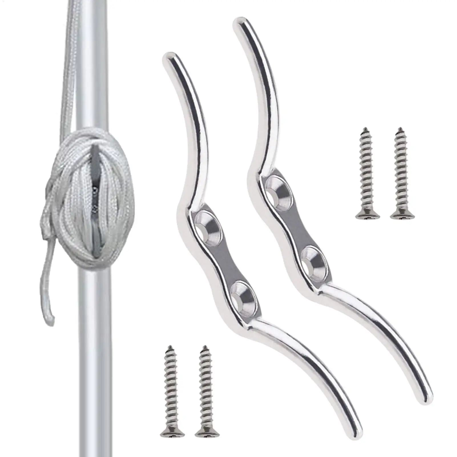 

Крепежные зажимы для лодок, высокопрочные, ветроустойчивые, легко устанавливаемые, аксессуары для крепления, морские зажимы для веревок, для крепления каяков, каноэ