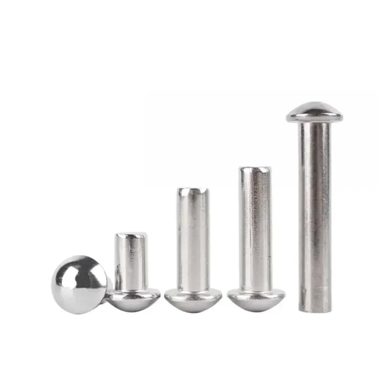 

Half Round Head Solid Rivets 304 Stainless Steel M5 M6 M8 M10