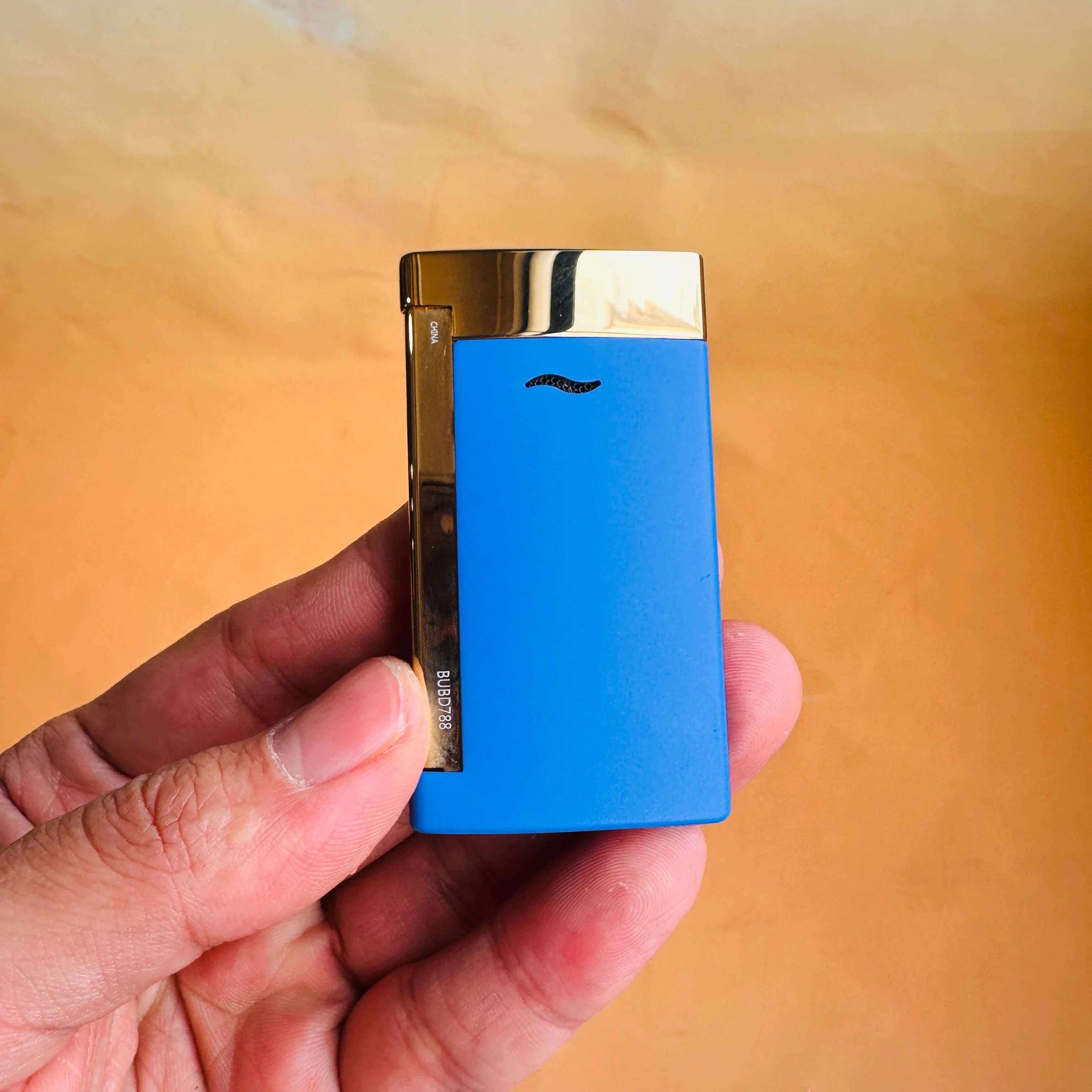 Dupont lighter Luxe merk-aanstekers op maat — Winddichte vlammen op maat — Alle stijlen inclusief geschenkverpakking Dupont logo