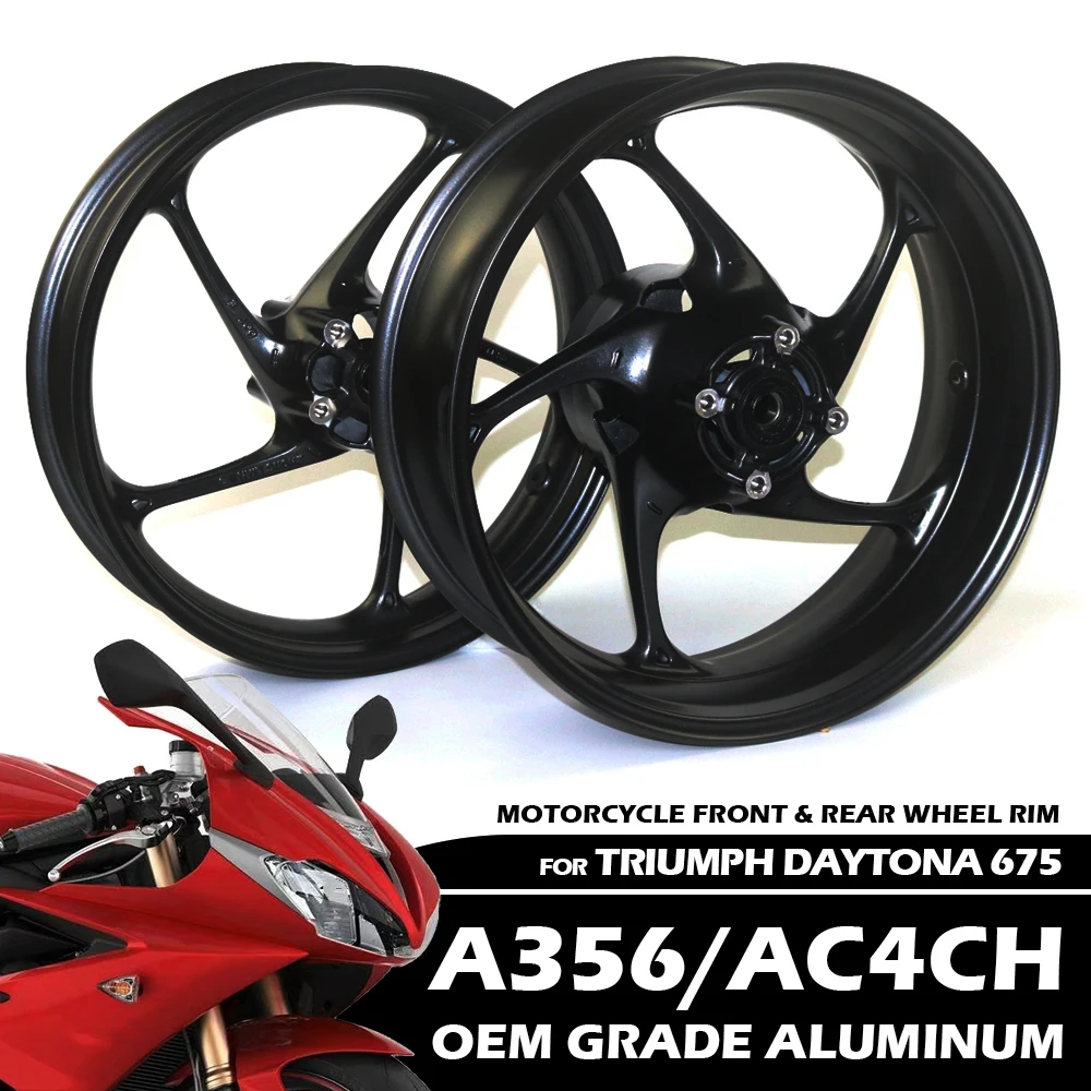 For Triumph Daytona 675 2013 2014 2015 2016 2017 2018 2019 2020 Motorcycle Front Rear Wheels Rims Change Aluminum Accessories