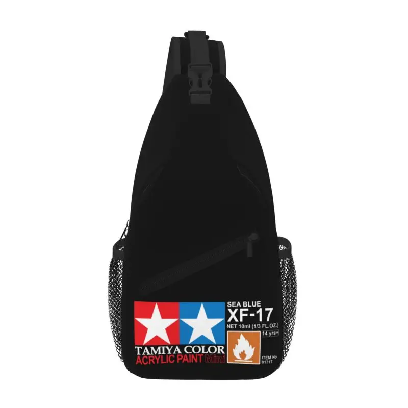 

Tamiyas Sling Crossbody Backpack Men Custom Shoulder Chest Bag for Traveling Daypack