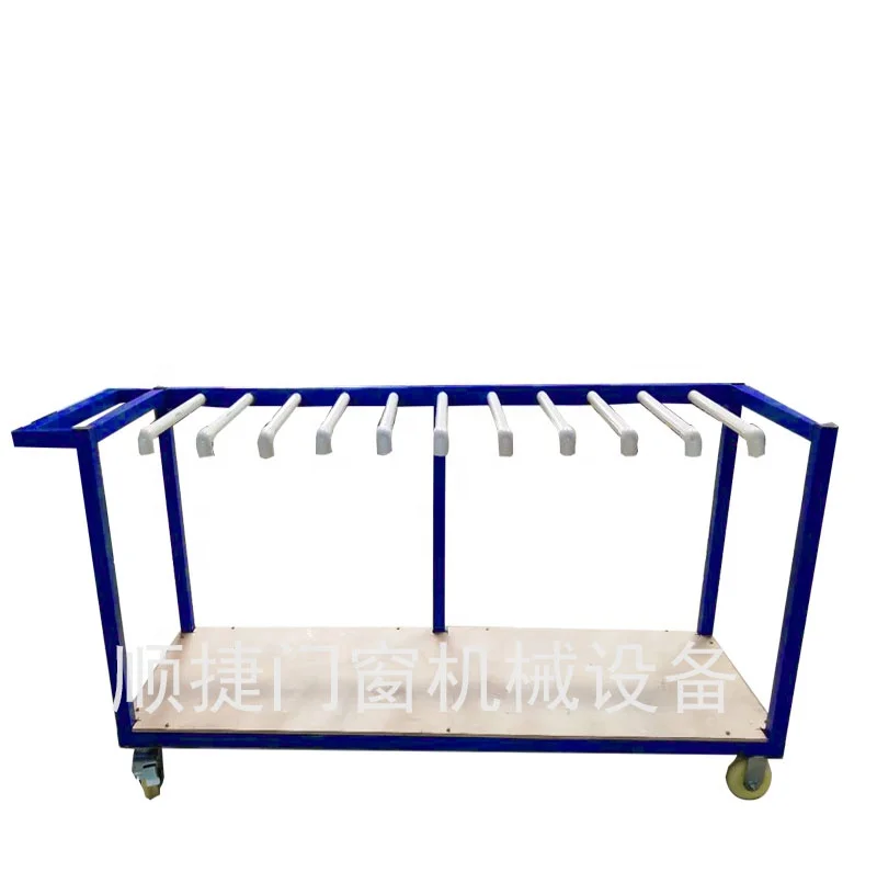 Cantilever Double-layer Doors And Windows Classified Storage Trolley Wooden Door Panel Workshop Turnover Trolley